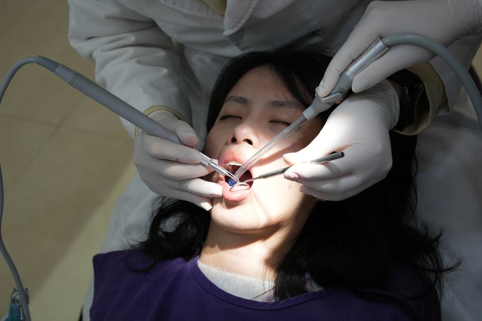 High-quality image of a dental procedure in progress, highlighting modern dental practices.