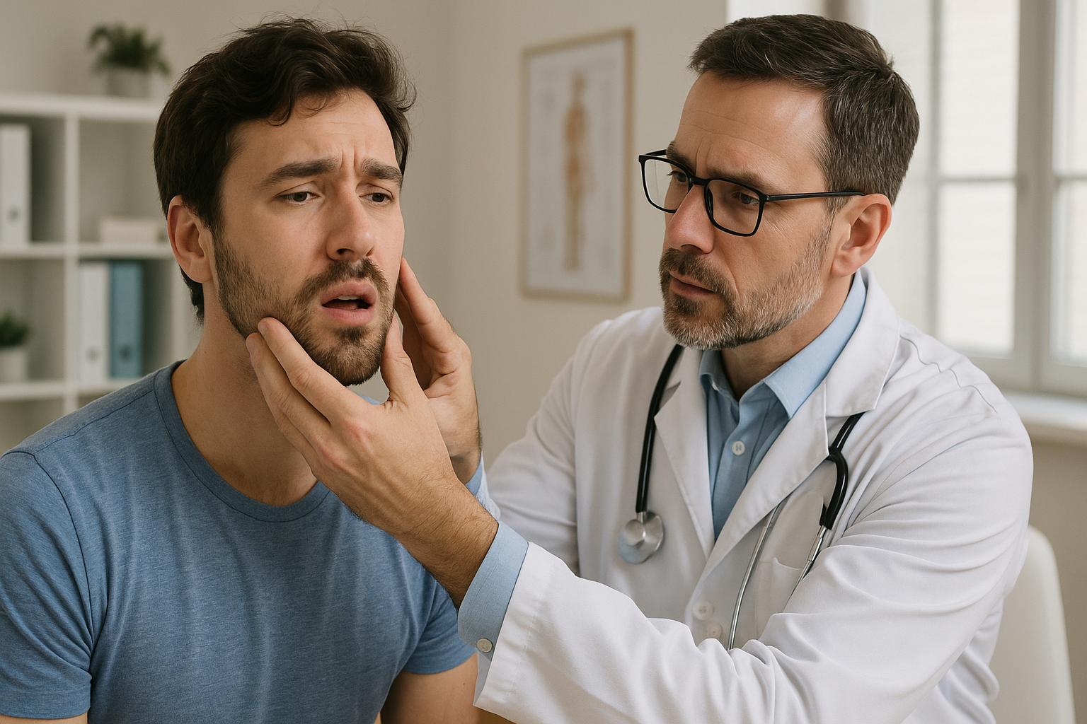 Teleconsultation for TMJ pain jaw pain and facial pain